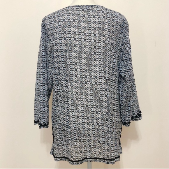 Anne Carlson 3/4 Length Sleeve Top - Picture 7 of 10